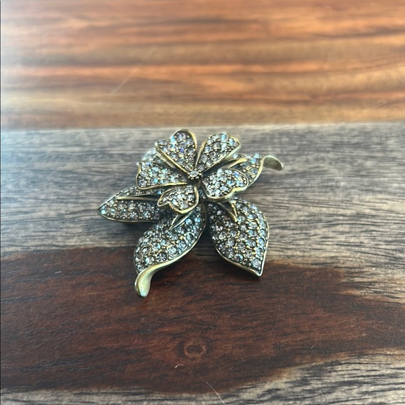 Heidi Daus Vintage Floral Broches - Picture 3 of 7